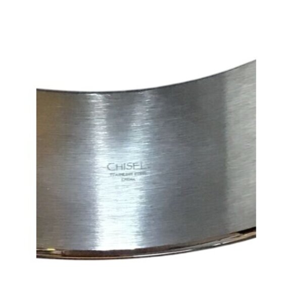 Chisel Stainless Steel Bracelet W/13 Rows of Blue Rhinestones (1430 1431) - Picture 5 of 5